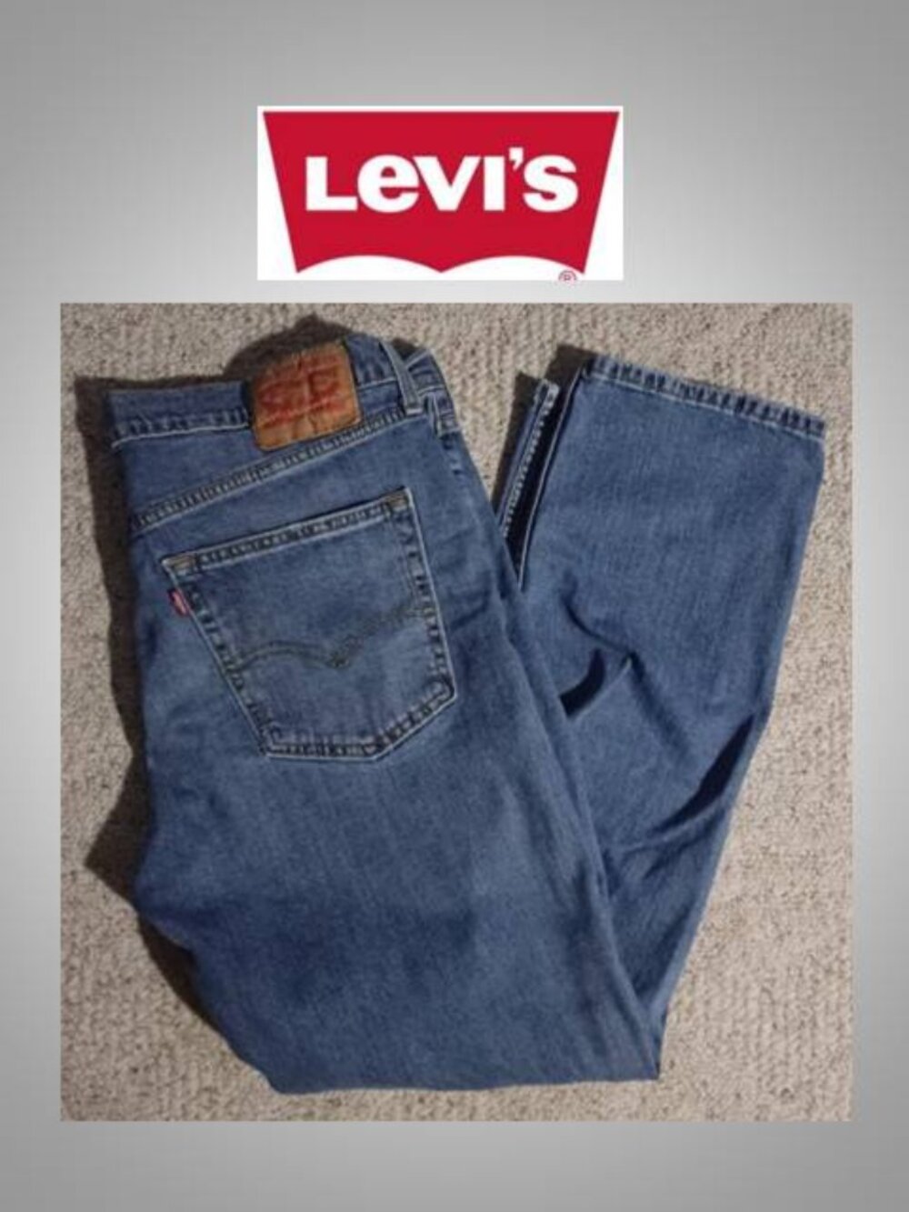 Levi's Waterless Men's jeans 36 30